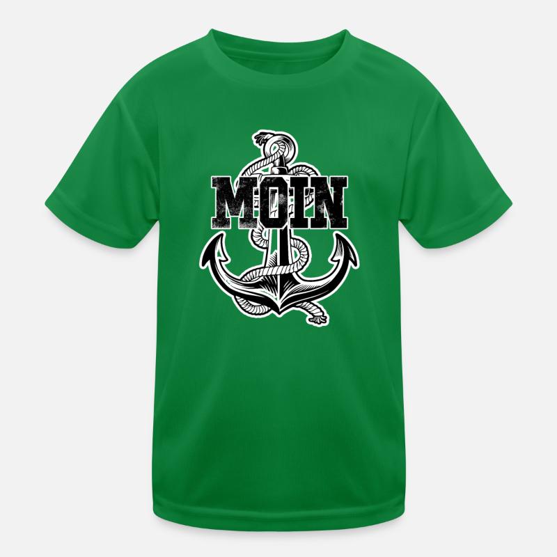 Moin Digga Hambourg Ancre Hambourg T-shirt sport Enfant