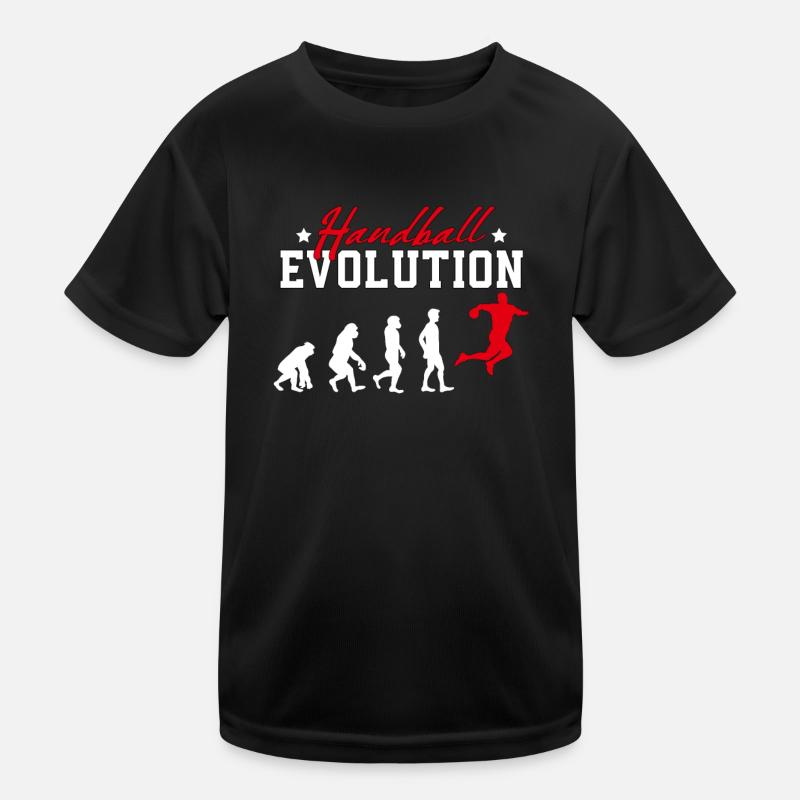 Handball Evolution Handball joueurs de handball T-shirt sport Enfant