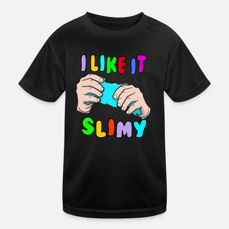 Je l’aime Slimy Slime Fluffy Drizzly Cloud T-shirt sport Enfant