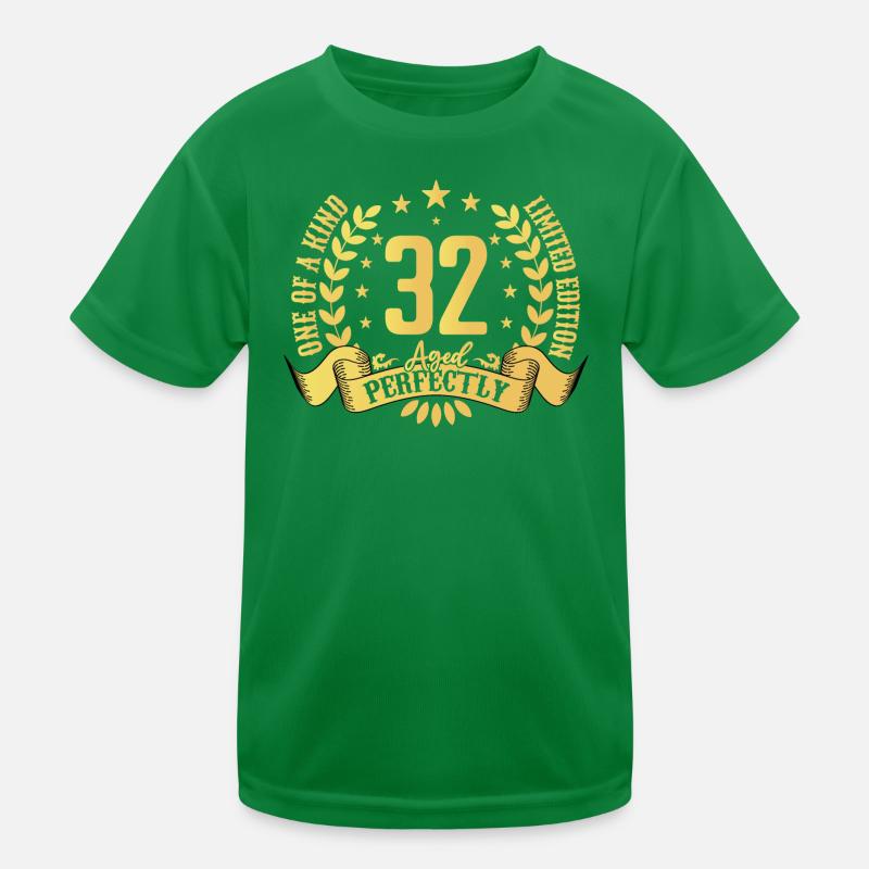 32 ans cadeau d’anniversaire 32 ans T-shirt sport Enfant