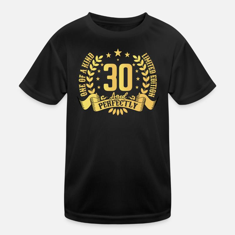 30 Jahre Geburtstagsgeschenk 30 Jahre Kinder Funktions-T-Shirt