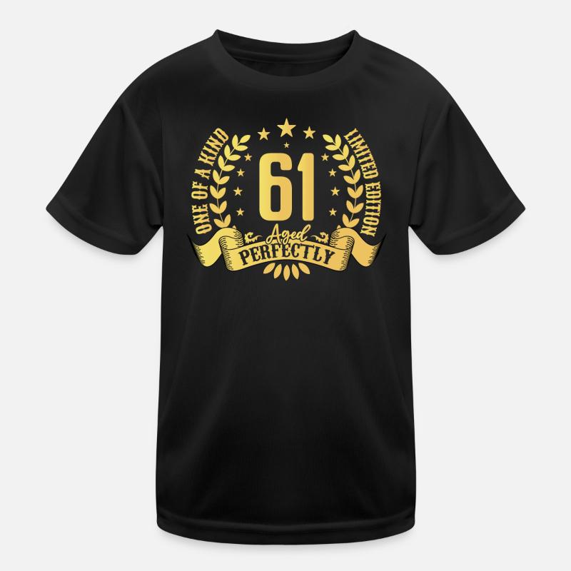 61 ans cadeau d’anniversaire 61 ans T-shirt sport Enfant