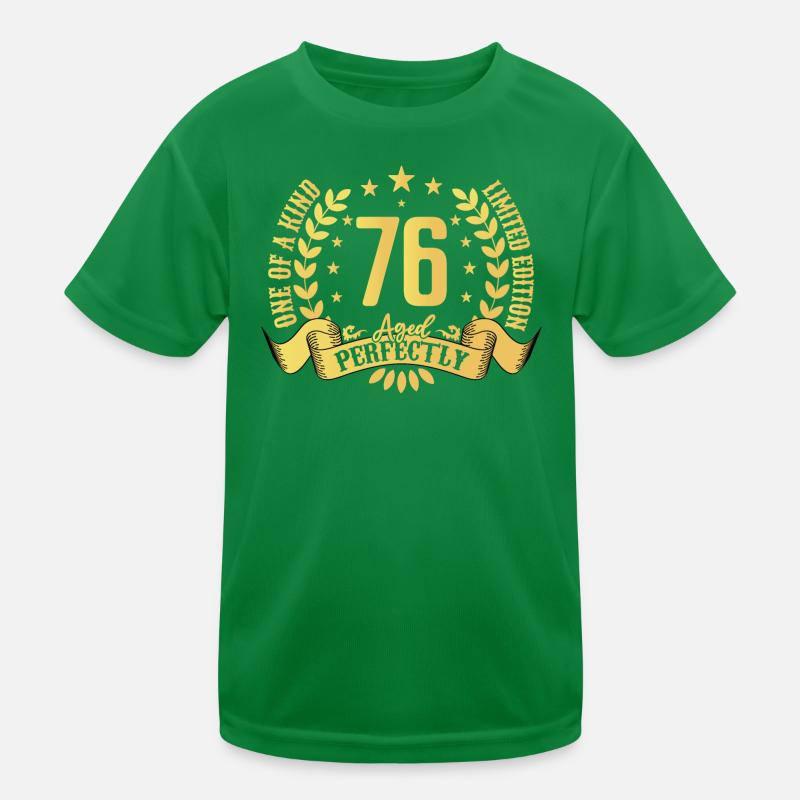 76 ans cadeau d’anniversaire 76 ans T-shirt sport Enfant