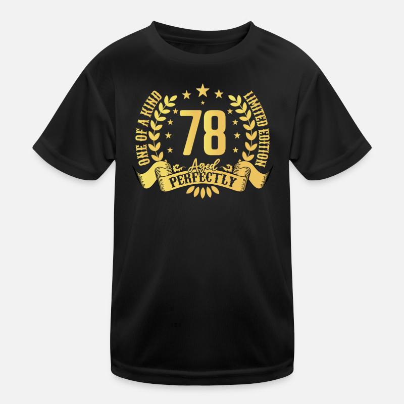 78 ans cadeau d’anniversaire 78 ans T-shirt sport Enfant
