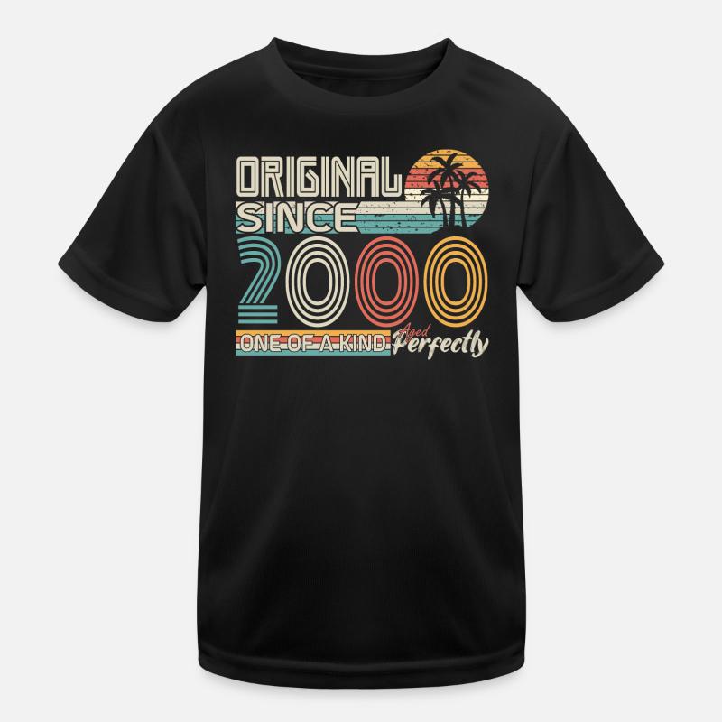 2000 anniversary 2000 born in 2000 anniversary Kids Functional T-Shirt