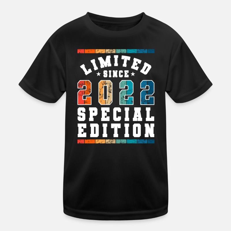 Edition limitée depuis 2022 Cadeau d’anniversaire T-shirt sport Enfant