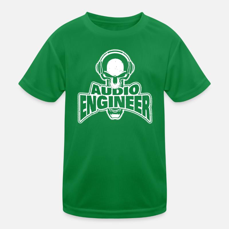 Audio Engineer Kids Functional T-Shirt