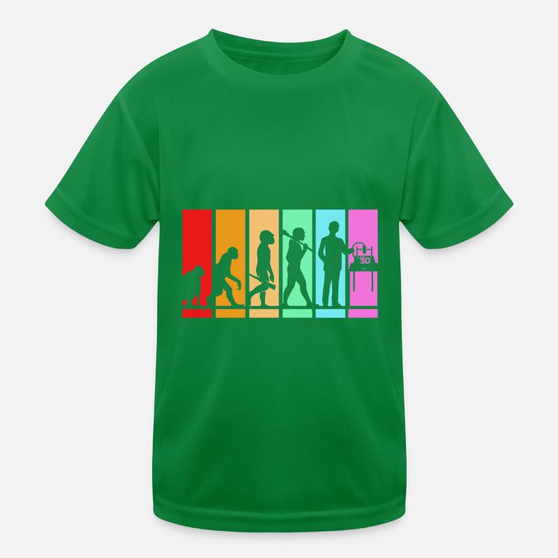 3D Druck Kinder Funktions-T-Shirt