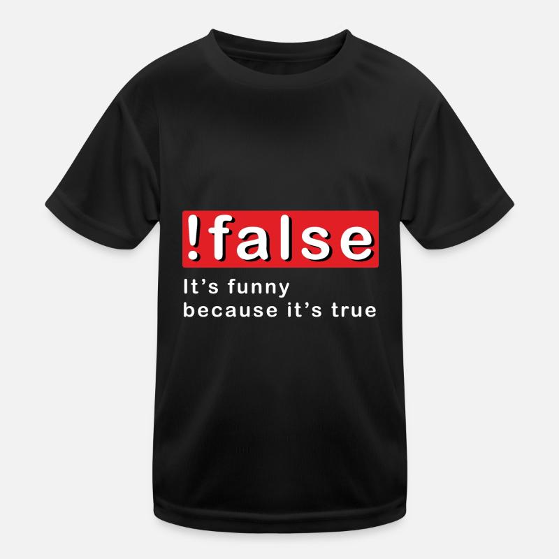 False Programming Kids Functional T-Shirt