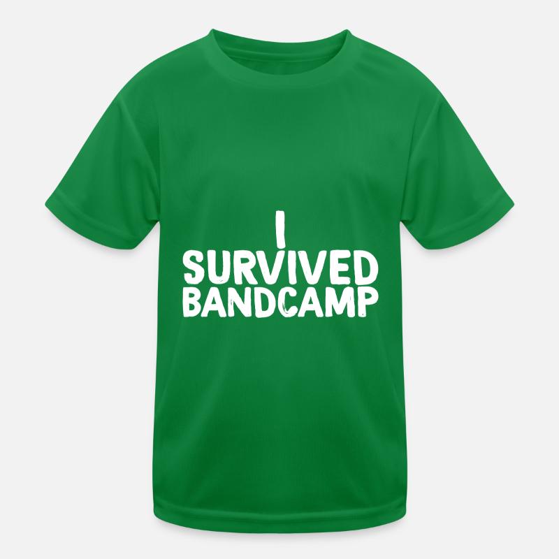 I Survived Bandcamp 3 Kinder Funktions-T-Shirt