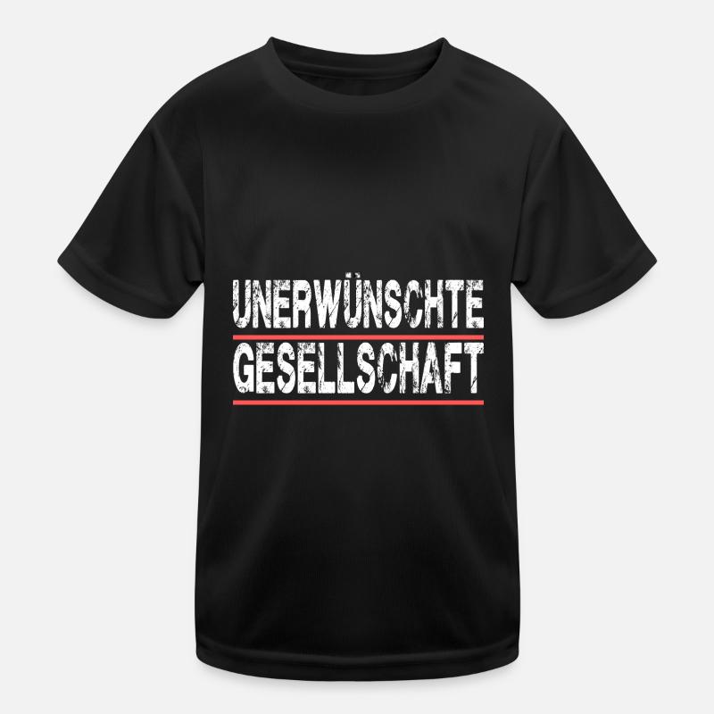 Unerwünschte Gesellschaft Kinder Funktions-T-Shirt