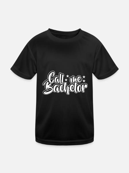 Bachelor Passed Graduation Doctorate Graduation - Kids Functional T-Shirt - black - Front