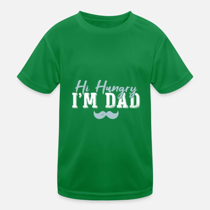 Hallo Hungrig, ich bin Papa Kinder Funktions-T-Shirt