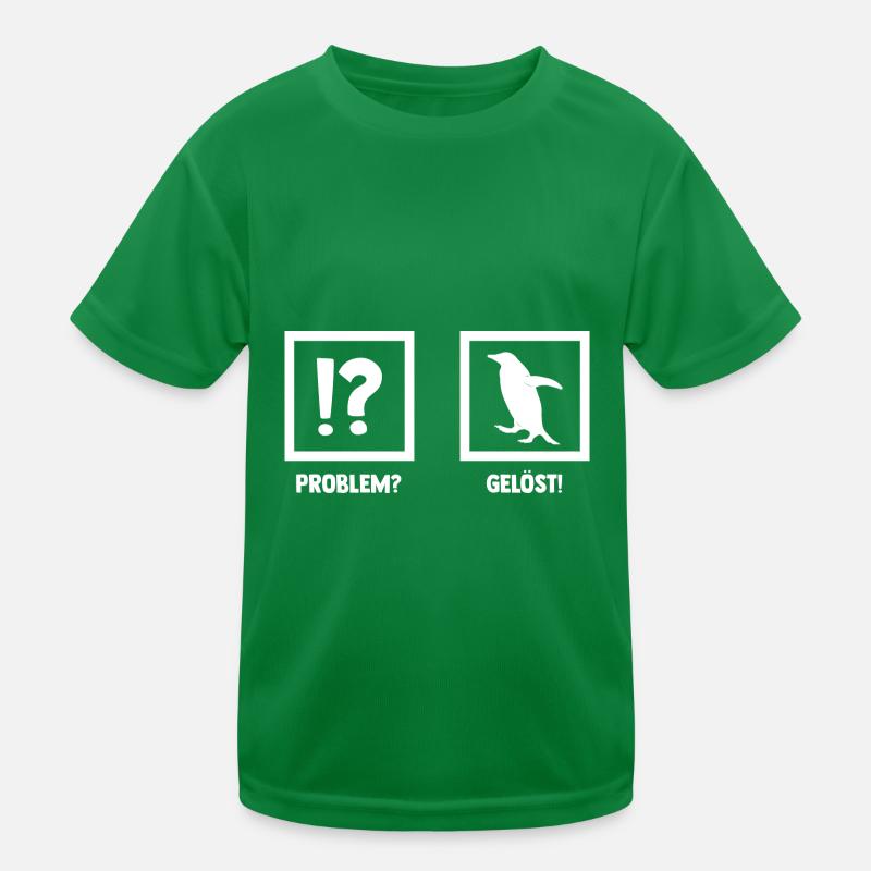 Pinguin Kinder Funktions-T-Shirt