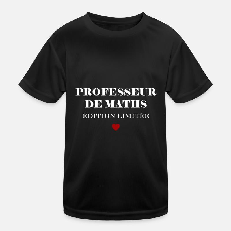 Mathelehrer Kinder Funktions-T-Shirt