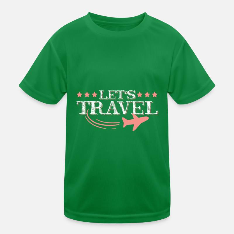 reise flugzeug Kinder Funktions-T-Shirt