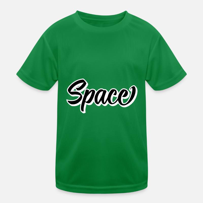 Space Kinder Funktions-T-Shirt