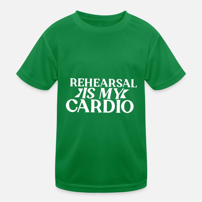 La répétition est mon cardio T-shirt sport Enfant