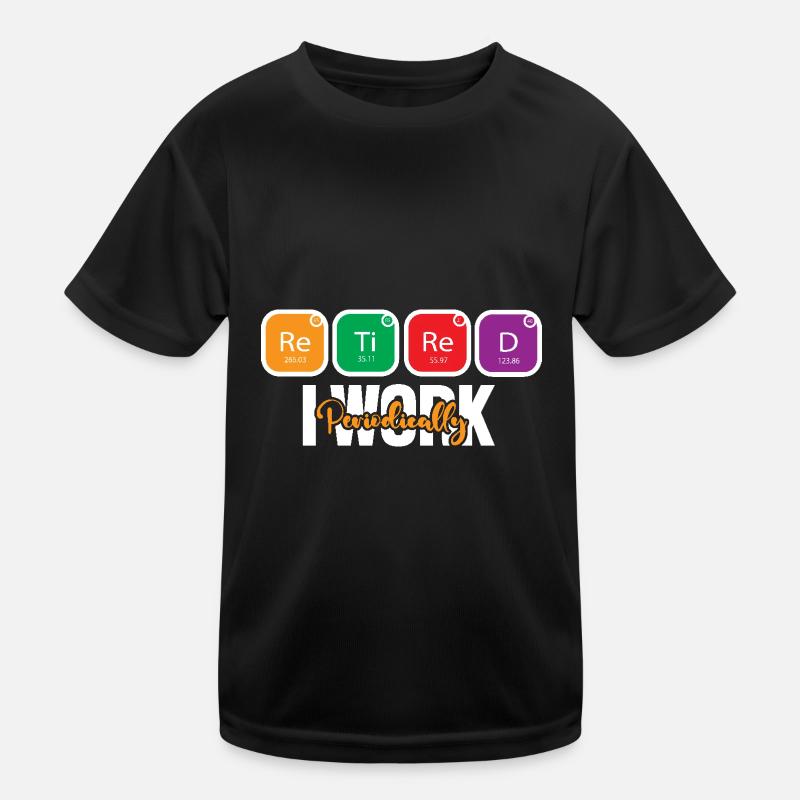 Periodensystem Kinder Funktions-T-Shirt