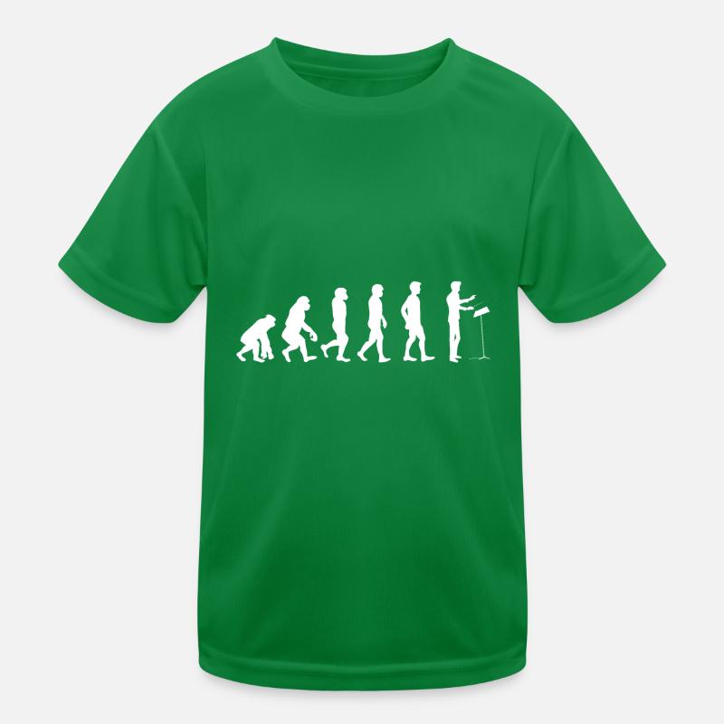 conductor evolution Gift idea - Darwin Kids Functional T-Shirt