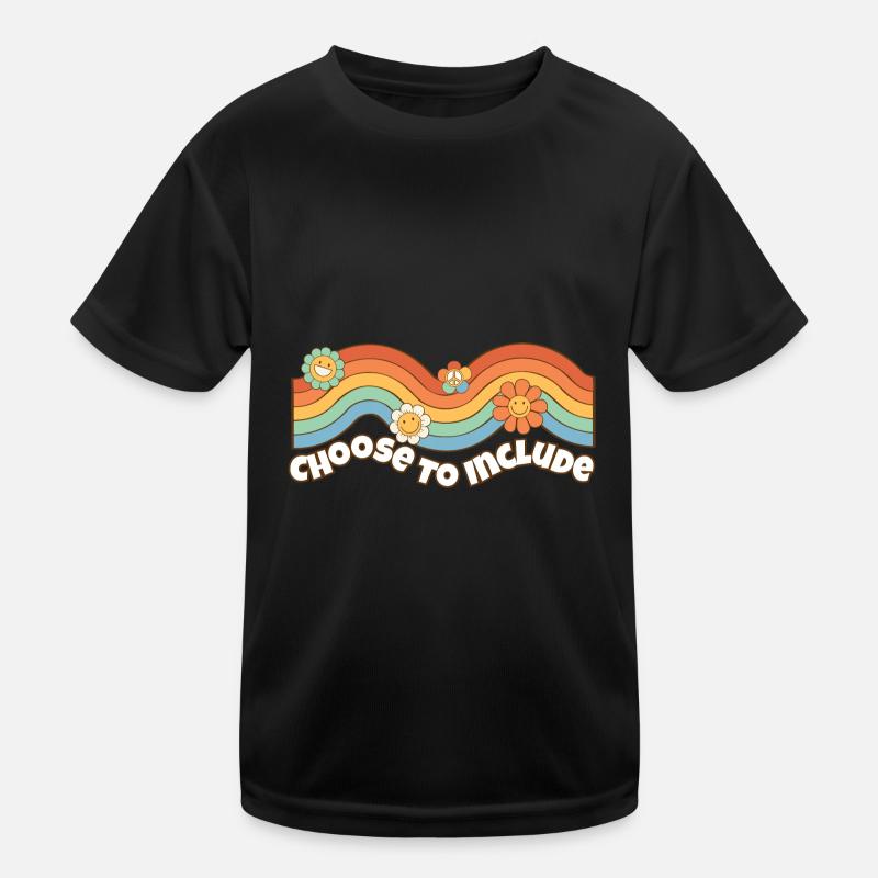 ABA Therapist Choose to Include Sped Teacher - Kinder Funktions-T-Shirt - Schwarz