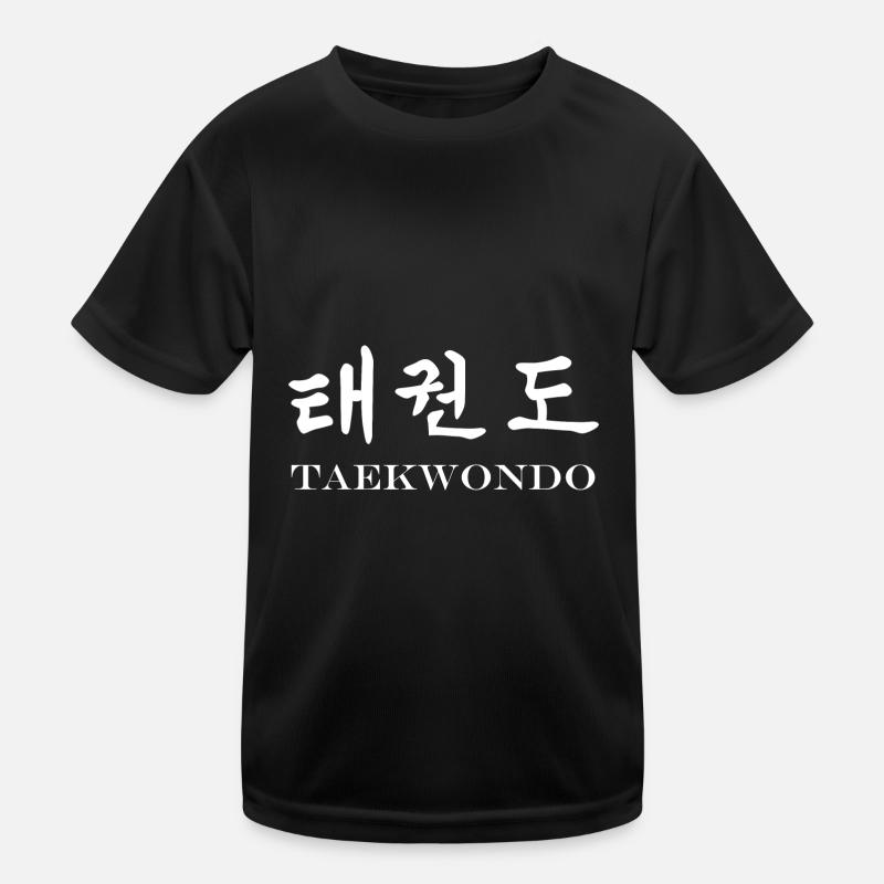 Taekwondo Kinder Funktions-T-Shirt