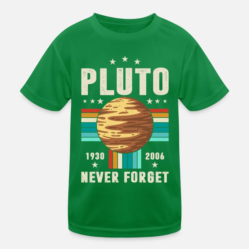 pluto never forget Graphic Kids Functional T-Shirt