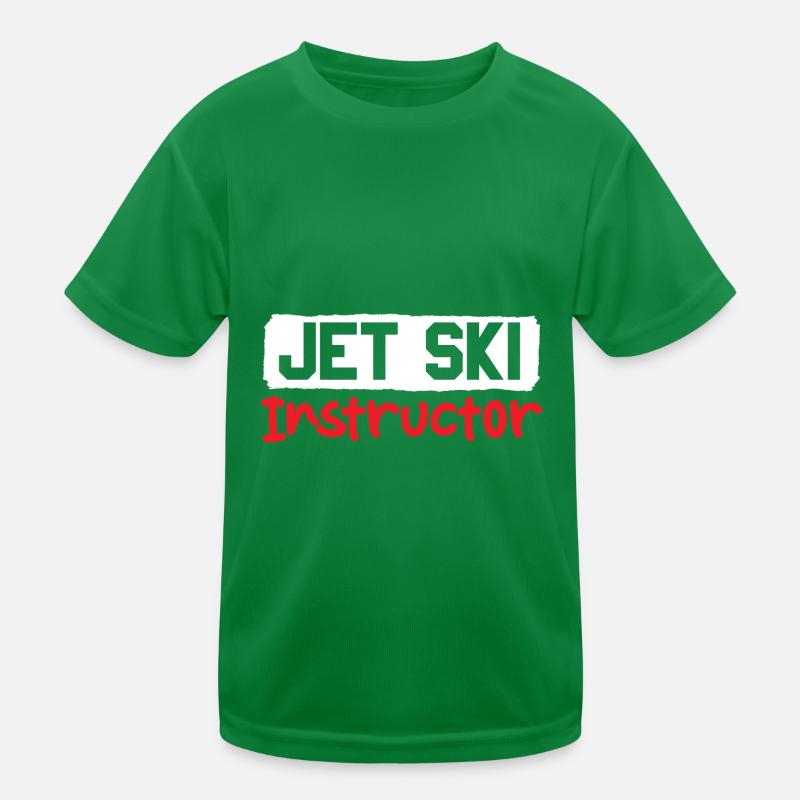 Jet Ski Instructor Kinder Funktions-T-Shirt