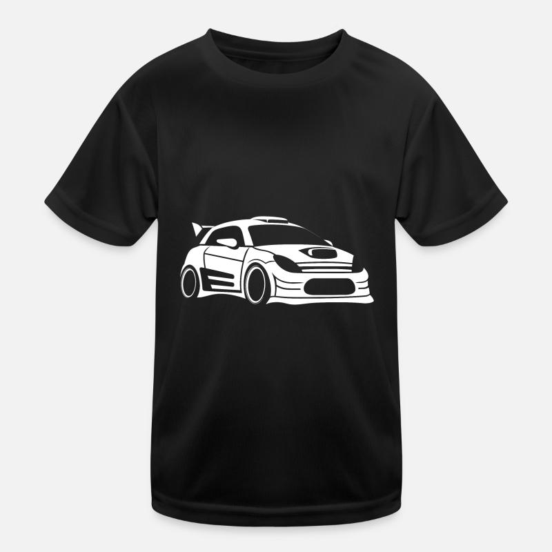 Rally Vehicle Kids Functional T-Shirt
