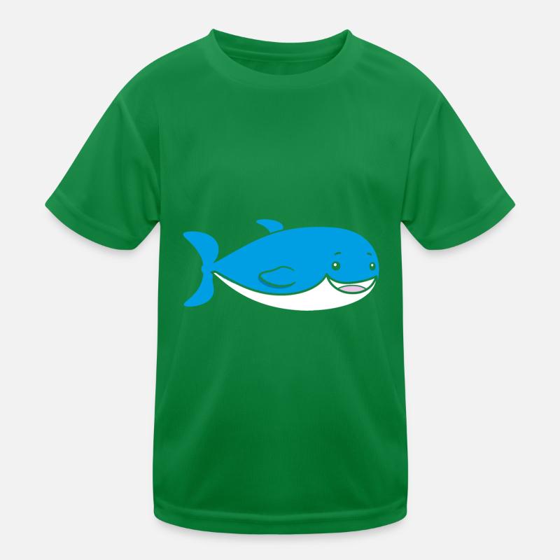 whale Kids Functional T-Shirt