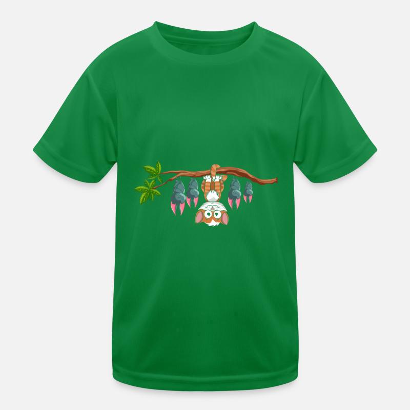 Be Different Katzen Fledermäuse Katze Fledermaus Kinder Funktions-T-Shirt