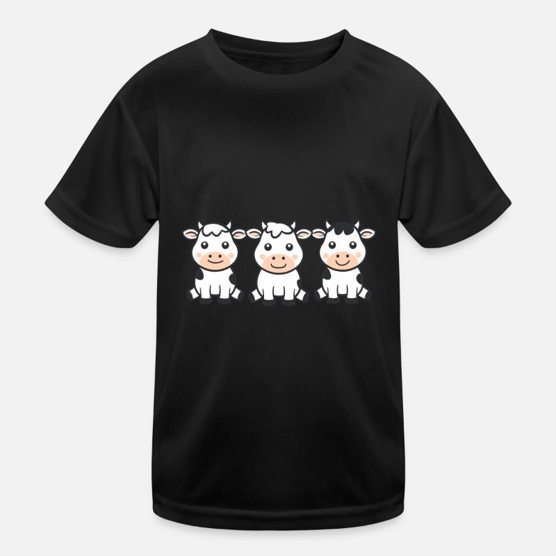 cow Kids Functional T-Shirt