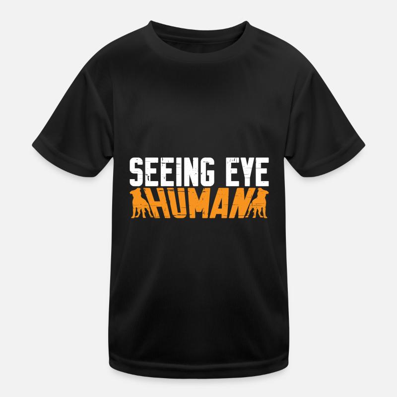 Seeing Eye Human 10 Kinder Funktions-T-Shirt