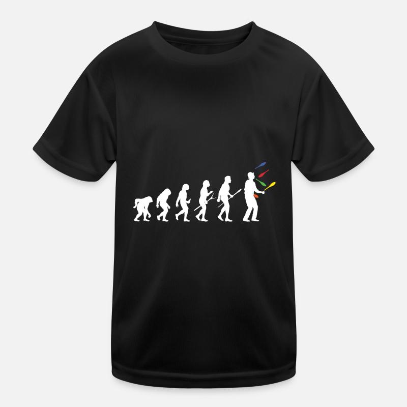 Evolution Juggler Manège Cirque Cirque Jonglerie T-shirt sport Enfant