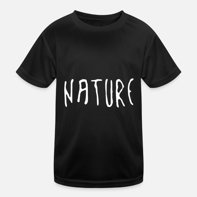 Nature Kinder Funktions-T-Shirt