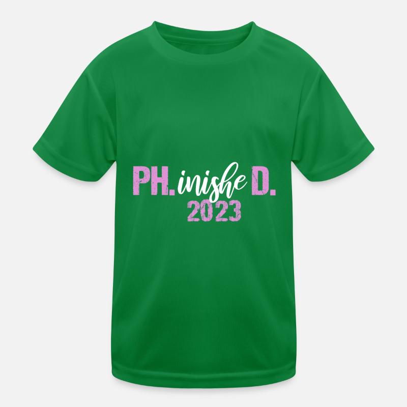 Doktor 2023 Abschluss Philister Dissertation Phd Kinder Funktions-T-Shirt