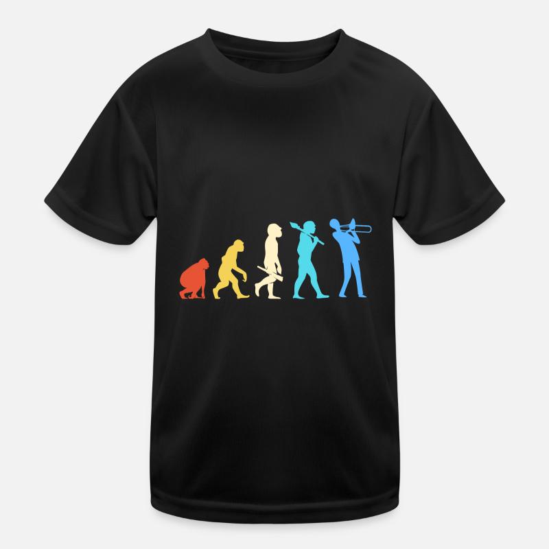 Posaune Kinder Funktions-T-Shirt