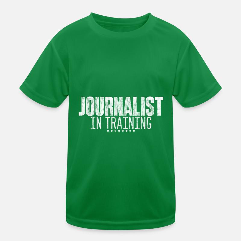 Journalist In Training 3 Kinder Funktions-T-Shirt