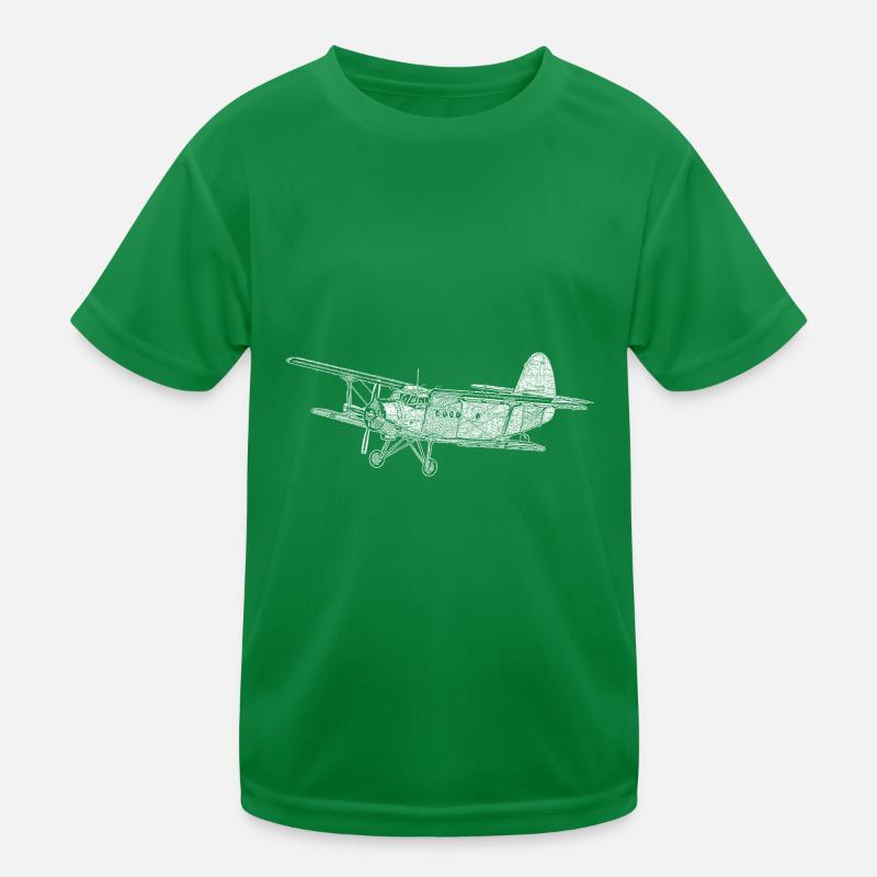 Antonov AN-2 avion biplan AN-2 T-shirt sport Enfant