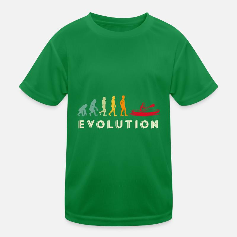Kajak Evolution Kinder Funktions-T-Shirt