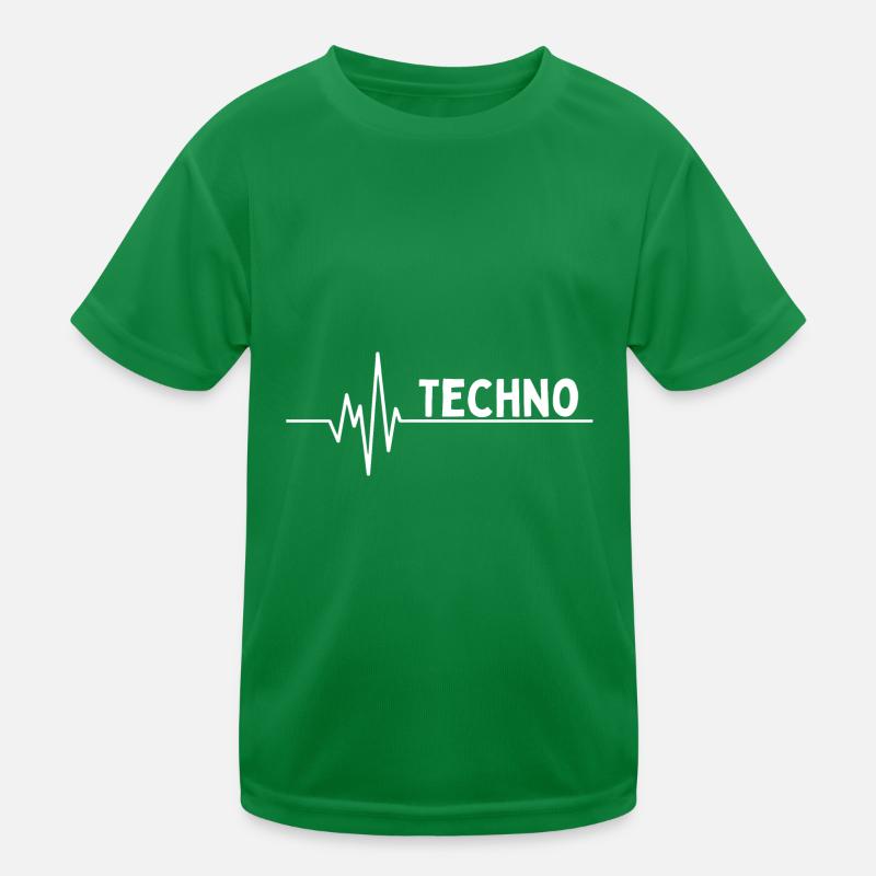 Fréquence pour Techno - Raverwear T-shirt sport Enfant
