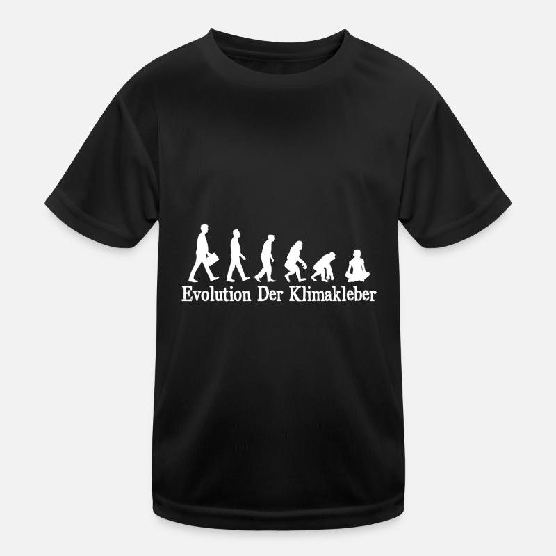 Evolution of climate adhesives Kids Functional T-Shirt