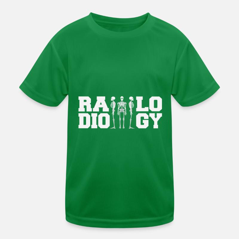 Radiology Squad Rad Tech Radiographer Technician Kids Functional T-Shirt