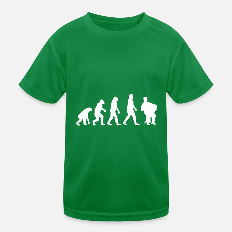 Akkordeon Kinder Funktions-T-Shirt