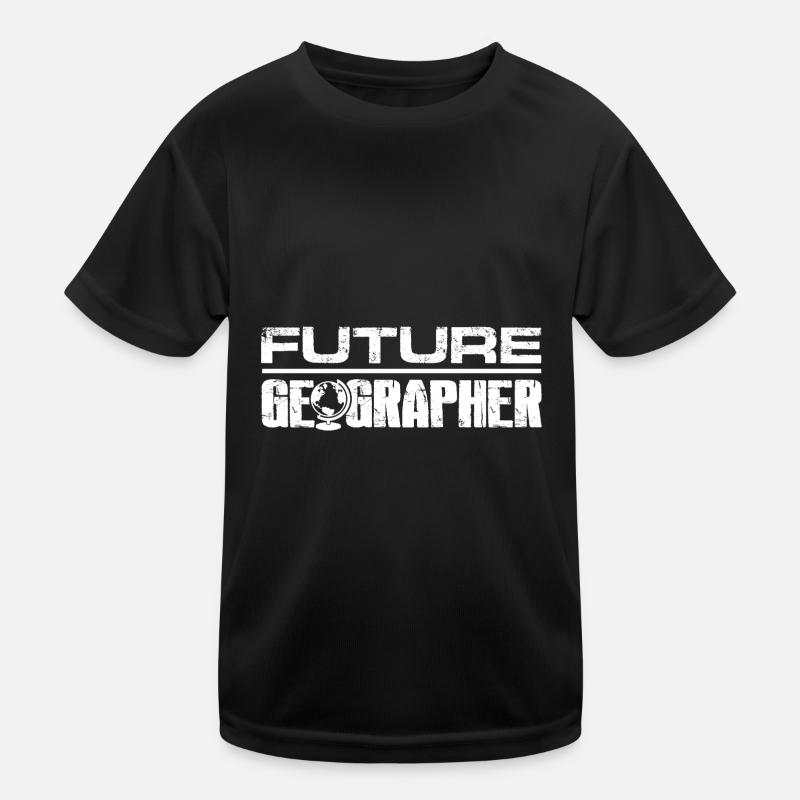 Geographer Future Geographer Kids Functional T-Shirt