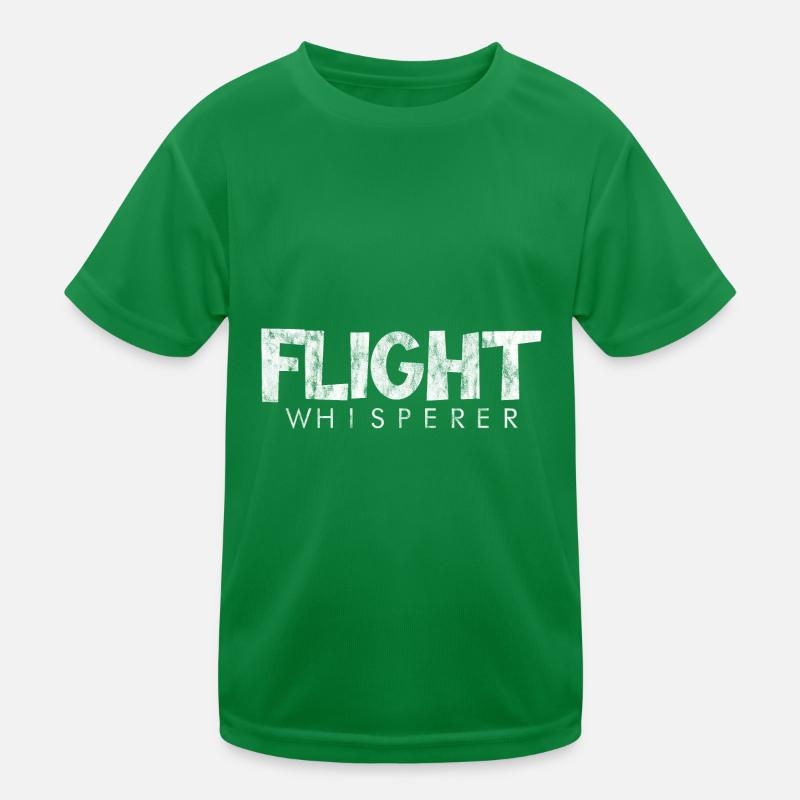 Flight Whisperer 3 Kinder Funktions-T-Shirt