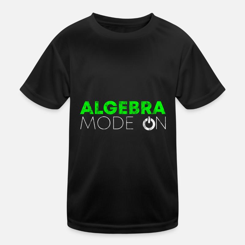 Algebra Mode On 3 Kids Functional T-Shirt
