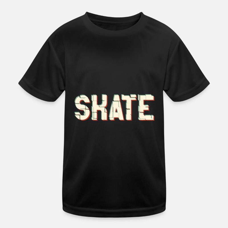 Skate Kinder Funktions-T-Shirt