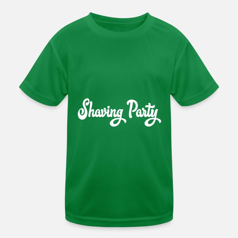 Shaving Party Kids Functional T-Shirt