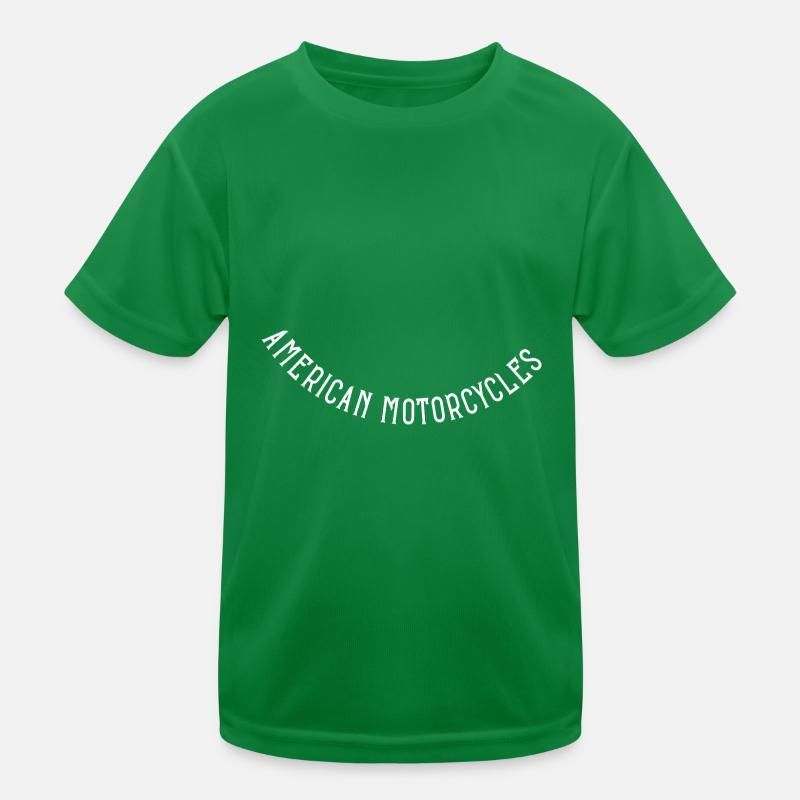 American Motorcylces Kids Functional T-Shirt